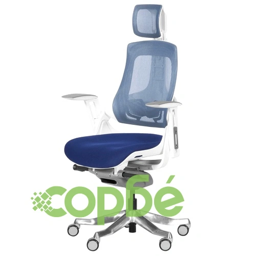 Ергономичен стол AMBRA - тъмносин ➤ топ цена ➤ sorbe.bg