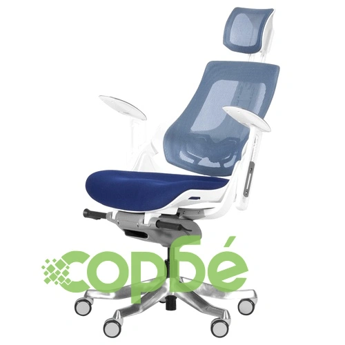 Ергономичен стол AMBRA - тъмносин ➤ топ цена ➤ sorbe.bg