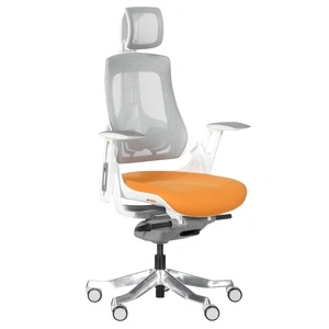 Ергономичен стол AMBRA - меденожълт