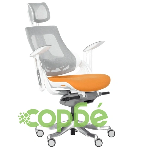 Ергономичен стол AMBRA - меденожълт ➤ топ цена ➤ sorbe.bg