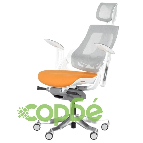 Ергономичен стол AMBRA - меденожълт ➤ топ цена ➤ sorbe.bg