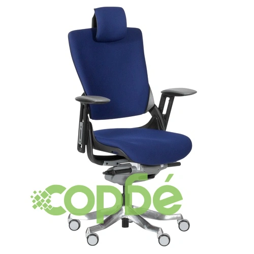 Ергономичен стол BRUNO - тъмносин ➤ топ цена ➤ sorbe.bg