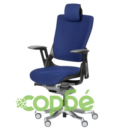 Ергономичен стол BRUNO - тъмносин ➤ топ цена ➤ sorbe.bg