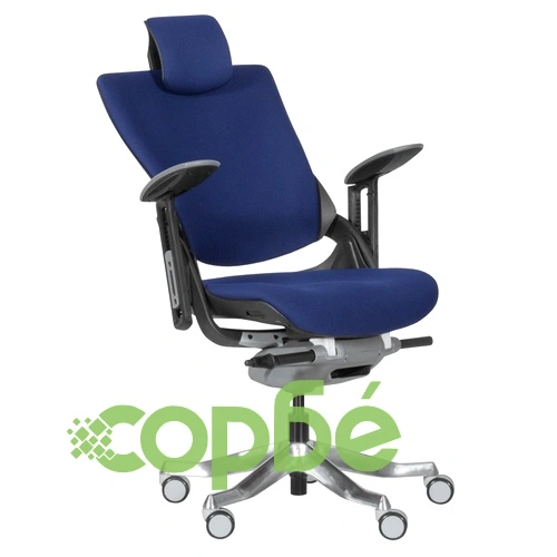 Ергономичен стол BRUNO - тъмносин ➤ топ цена ➤ sorbe.bg