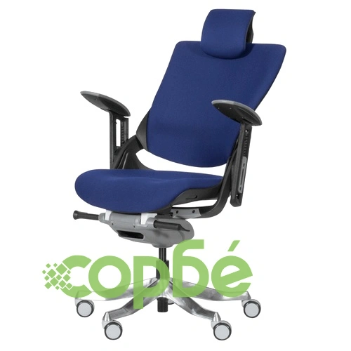 Ергономичен стол BRUNO - тъмносин ➤ топ цена ➤ sorbe.bg