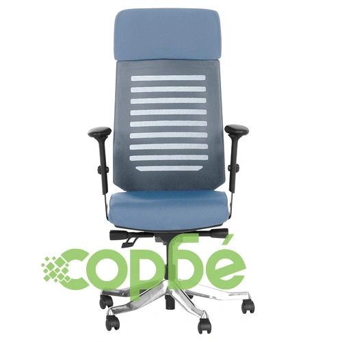 Ергономичен стол ENRICO - син ➤ топ цена ➤ sorbe.bg