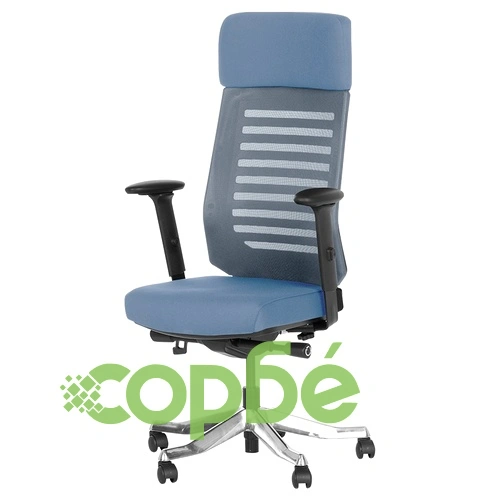 Ергономичен стол ENRICO - син ➤ топ цена ➤ sorbe.bg