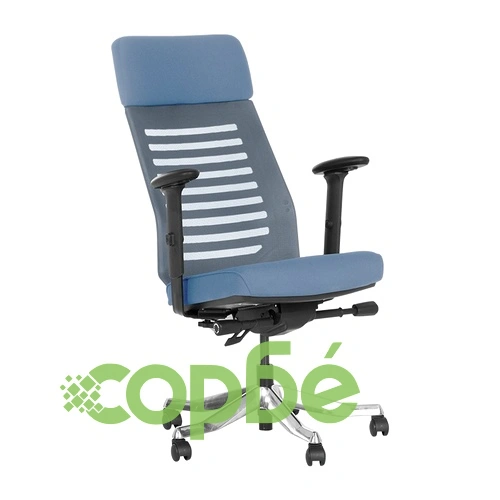 Ергономичен стол ENRICO - син ➤ топ цена ➤ sorbe.bg