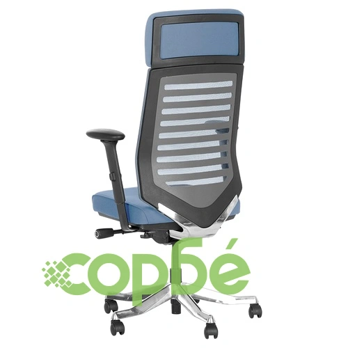 Ергономичен стол ENRICO - син ➤ топ цена ➤ sorbe.bg