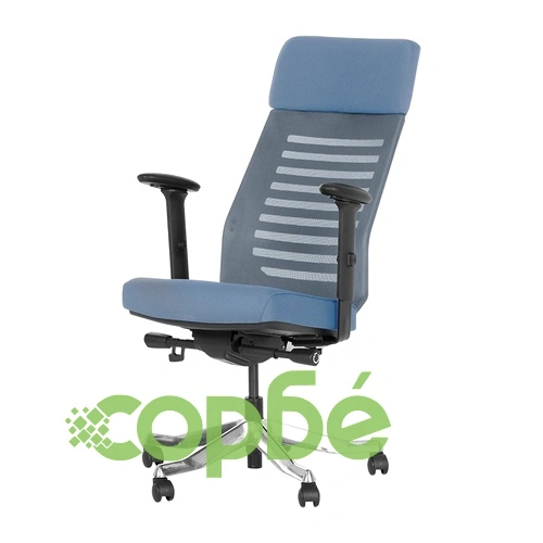 Ергономичен стол ENRICO - син ➤ топ цена ➤ sorbe.bg