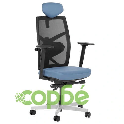 Ергономичен стол FREDO - син ➤ топ цена ➤ sorbe.bg