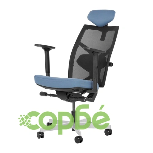 Ергономичен стол FREDO - син ➤ топ цена ➤ sorbe.bg