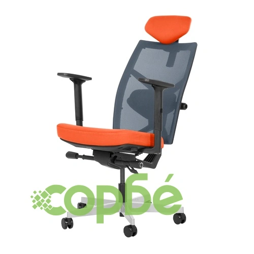 Ергономичен стол FREDO - оранжев ➤ топ цена ➤ sorbe.bg