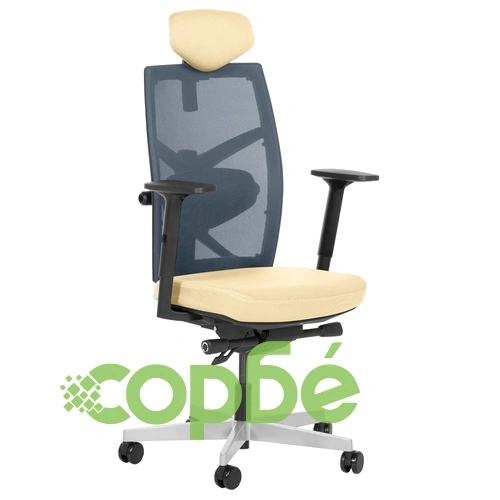 Ергономичен стол FREDO - светло жълт ➤ топ цена ➤ sorbe.bg