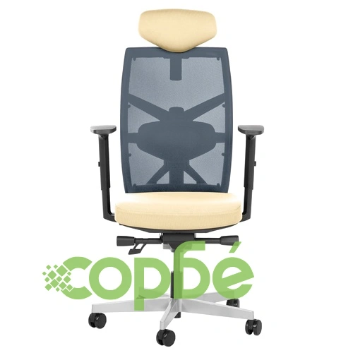 Ергономичен стол FREDO - светло жълт ➤ топ цена ➤ sorbe.bg