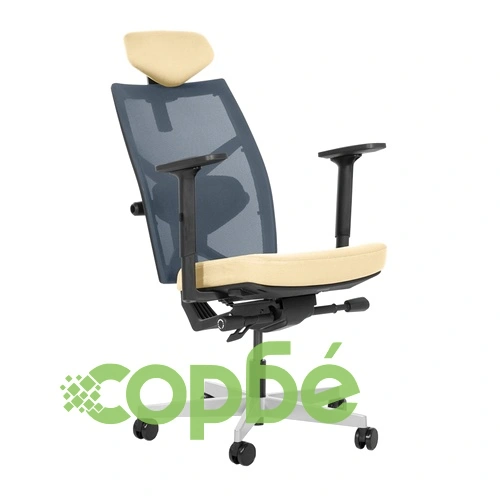 Ергономичен стол FREDO - светло жълт ➤ топ цена ➤ sorbe.bg