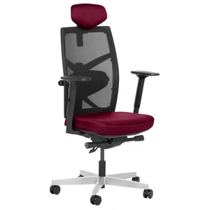 Ергономичен стол FREDO - бургунди