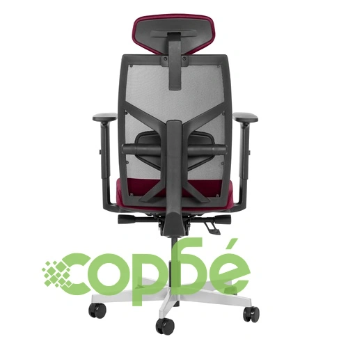 Ергономичен стол FREDO - бургунди ➤ топ цена ➤ sorbe.bg