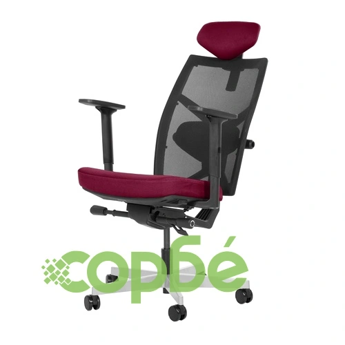 Ергономичен стол FREDO - бургунди ➤ топ цена ➤ sorbe.bg