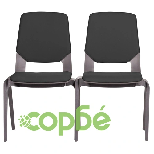 Посетителски стол LIMBER - черен ➤ топ цена ➤ sorbe.bg