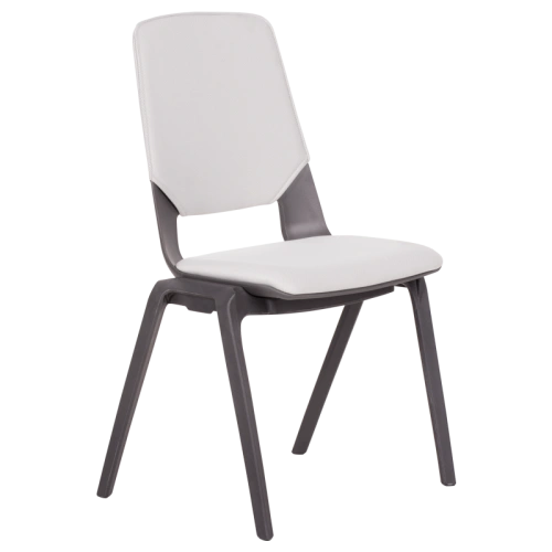 Бял Посетителски Стол LIMBER ➤ топ цена ➤ sorbe.bg