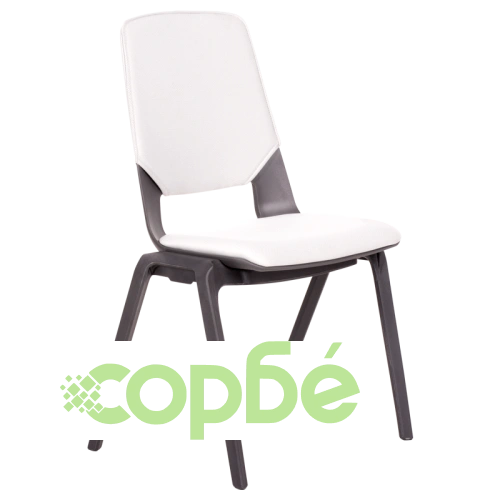 Бял Посетителски Стол LIMBER ➤ топ цена ➤ sorbe.bg