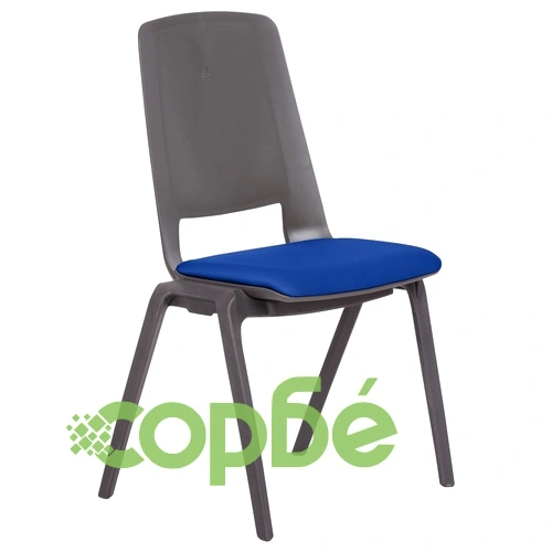 Посетителски стол LIMBER - кралско син ➤ топ цена ➤ sorbe.bg