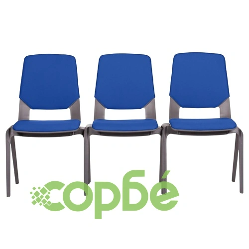 Посетителски стол LIMBER - кралско син ➤ топ цена ➤ sorbe.bg