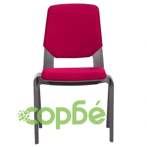 Посетителски стол LIMBER - червен ➤ топ цена ➤ sorbe.bg