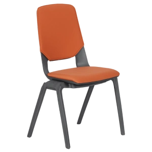 Посетителски стол LIMBER в оранжево