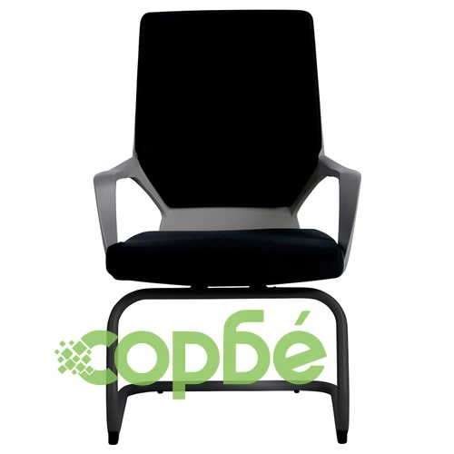 Посетителски стол GALA - черен ➤ топ цена ➤ sorbe.bg