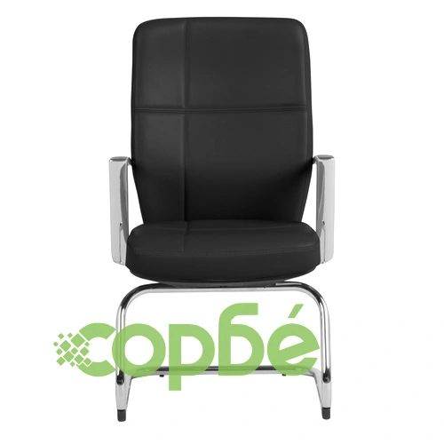 Посетителски стол SIENA - черен LUX ➤ топ цена ➤ sorbe.bg