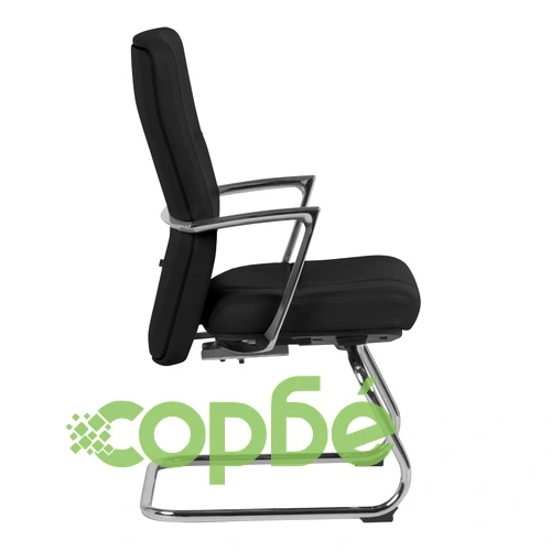 Посетителски стол SIENA - черен LUX ➤ топ цена ➤ sorbe.bg