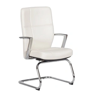 Посетителски стол SIENA - бял LUX