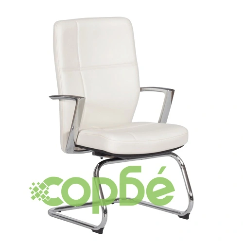 Посетителски стол SIENA - бял LUX ➤ топ цена ➤ sorbe.bg