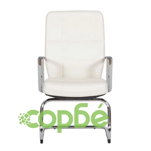 Посетителски стол SIENA - бял LUX ➤ топ цена ➤ sorbe.bg