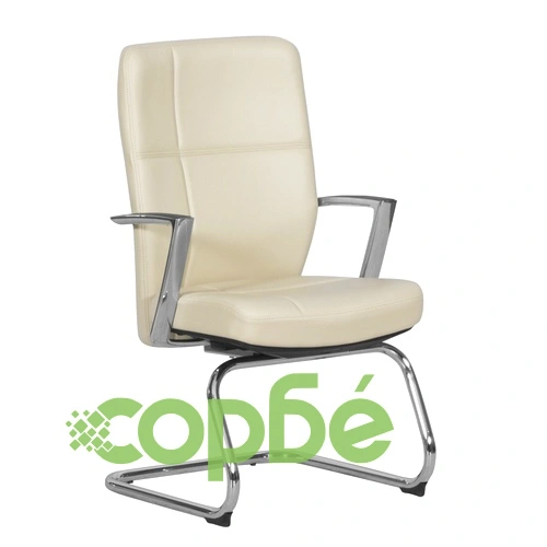 Посетителски стол SIENA - крем LUX ➤ топ цена ➤ sorbe.bg