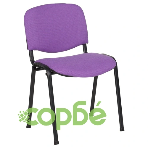 Посетителски стол Comfortino 1130 LUX - лилаво-черен ➤ топ цена ➤ sorbe.bg