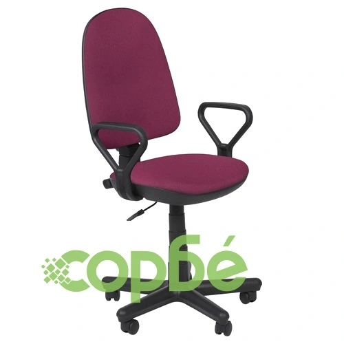 Офис стол Comfort - бордо ➤ топ цена ➤ sorbe.bg