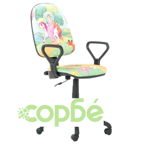 Престижен детски стол с подлакътници - принцеси ➤ топ цена ➤ sorbe.bg