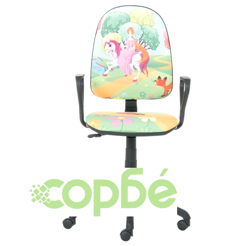 Престижен детски стол с подлакътници - принцеси ➤ топ цена ➤ sorbe.bg