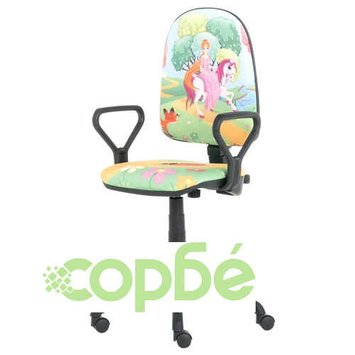 Престижен детски стол с подлакътници - принцеси ➤ топ цена ➤ sorbe.bg