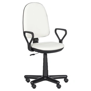 Работен офис стол Comfort  - бял N