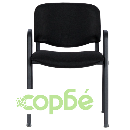 Черен Посетителски Стол Comfortino 1137 LUX - Луксоз и Комфорт ➤ топ цена ➤ sorbe.bg