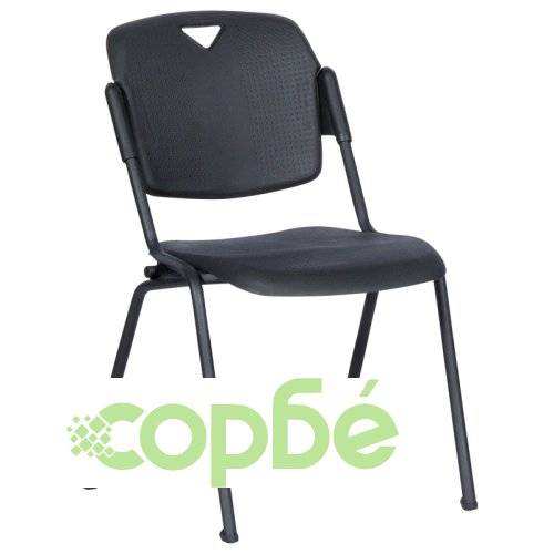 Елегантен Посетителски Стол ROLF в Черно ➤ топ цена ➤ sorbe.bg