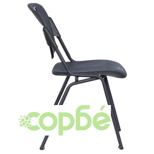 Елегантен Посетителски Стол ROLF в Черно ➤ топ цена ➤ sorbe.bg