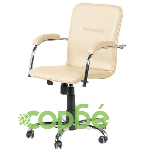 Работен офис стол SAMBA RC - бежов SC ➤ топ цена ➤ sorbe.bg