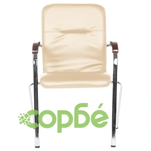 Посетителски стол Samba D - бежов SC ➤ топ цена ➤ sorbe.bg