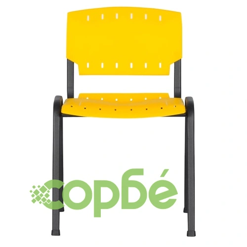 Посетителски стол PRIZMA - жълт ➤ топ цена ➤ sorbe.bg