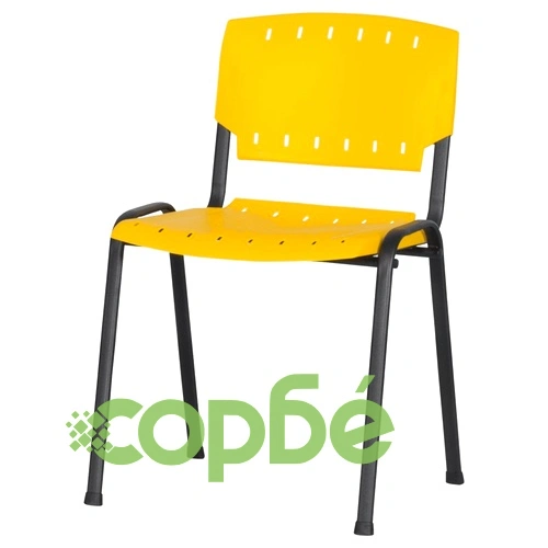 Посетителски стол PRIZMA - жълт ➤ топ цена ➤ sorbe.bg